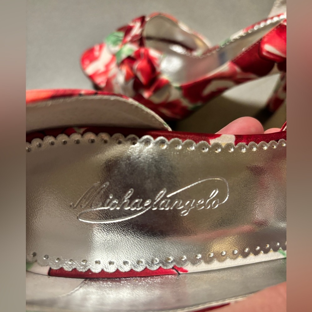 Michaelangelo Garden Party Heels